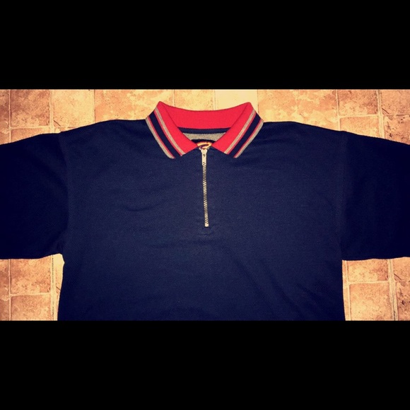Bugle Boy Other - Vintage Bugle Boy Collared Half-Zip Pullover